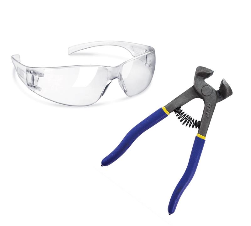 Extra Nippers & Safety Glasses